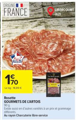Rosette Gourmets De L'artois