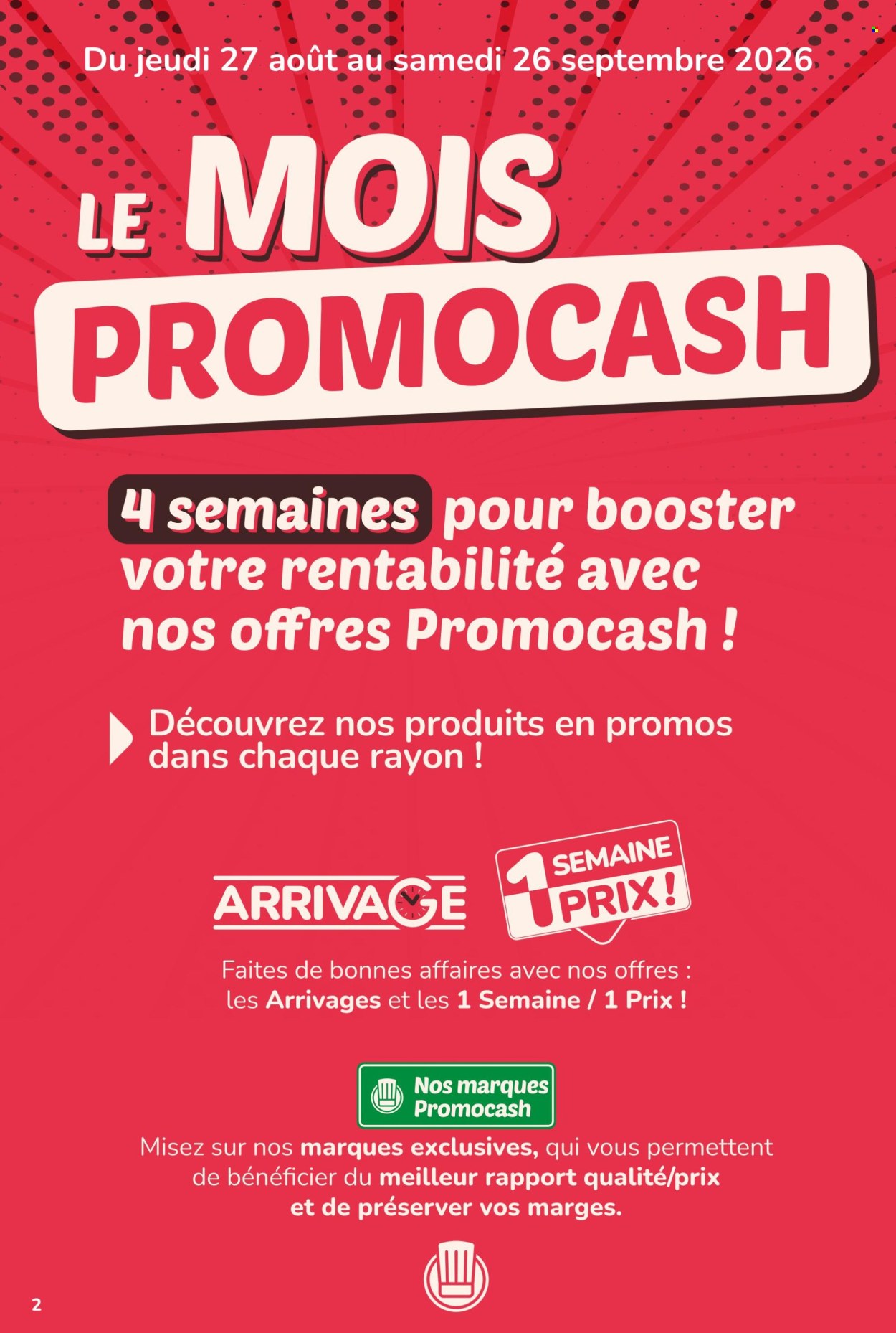 Catalogue Promocash - 27.08.2026 - 26.09.2026. Page 2