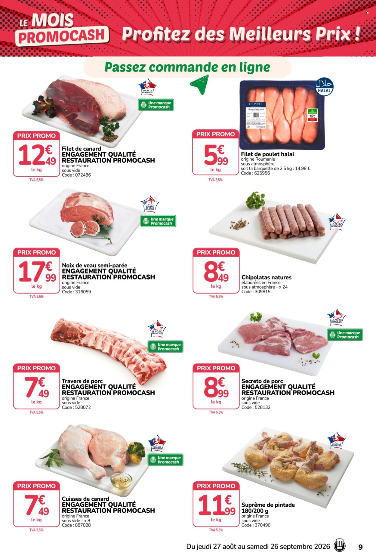 Catalogue Promocash - 27.08.2026 - 26.09.2026. Page 9