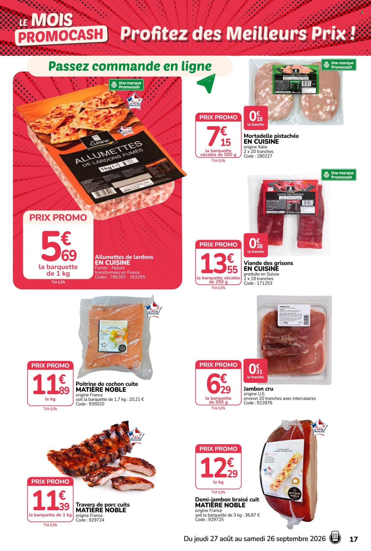 Catalogue Promocash - 27.08.2026 - 26.09.2026. Page 17