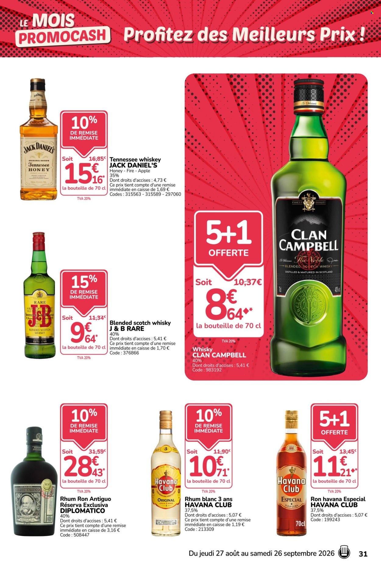 Catalogue Promocash - 27.08.2026 - 26.09.2026. Page 31