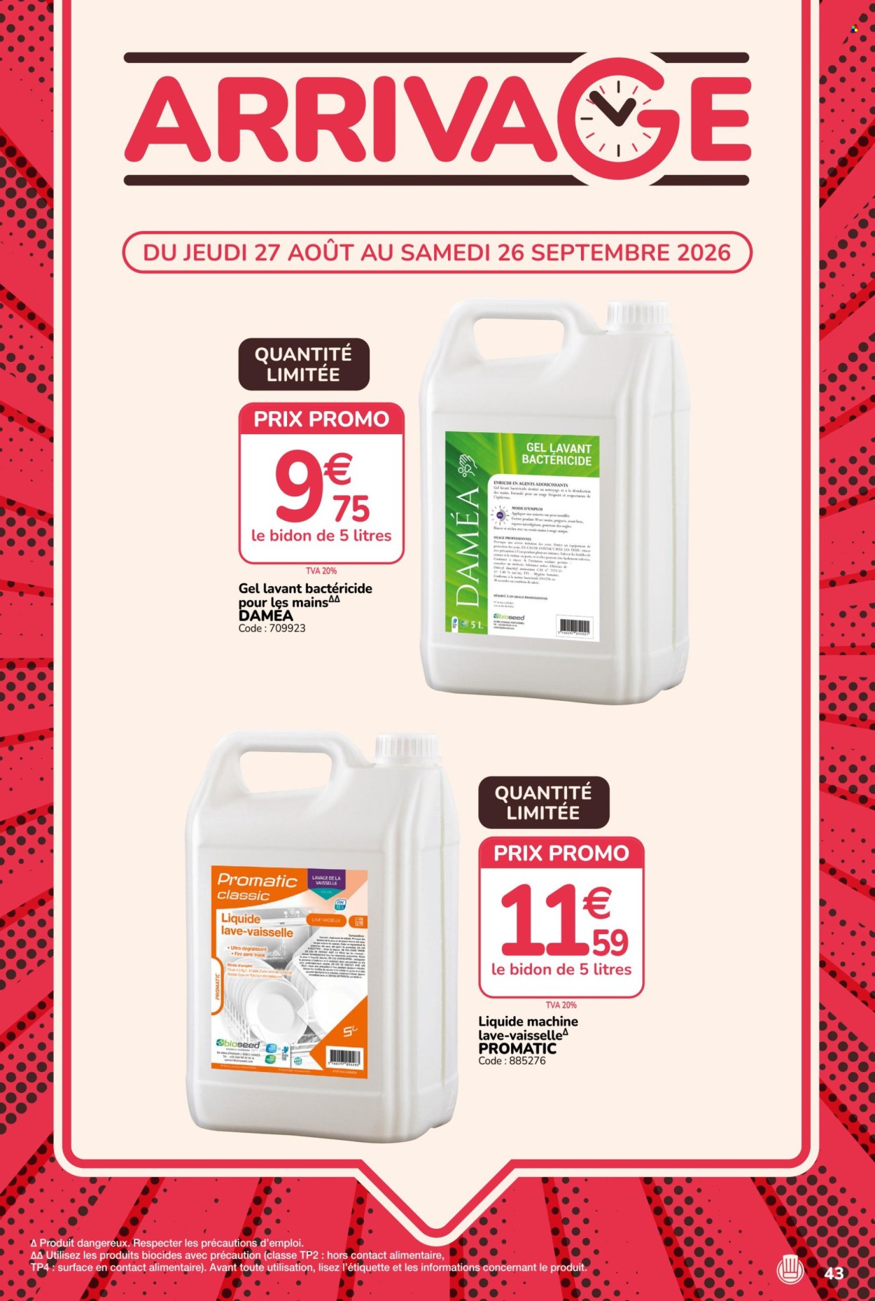 Catalogue Promocash - 27.08.2026 - 26.09.2026. Page 43