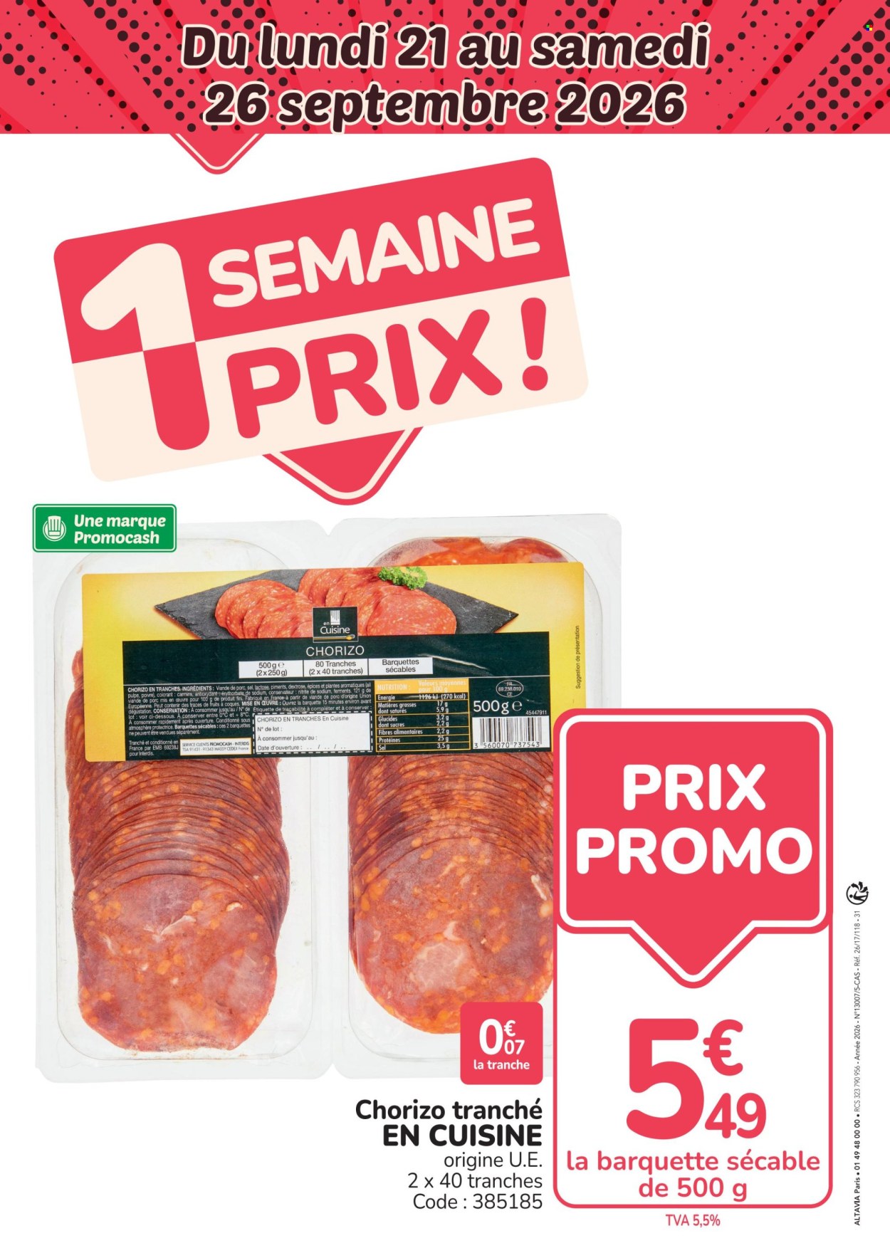 Catalogue Promocash - 31.08.2026 - 05.09.2026. Page 21
