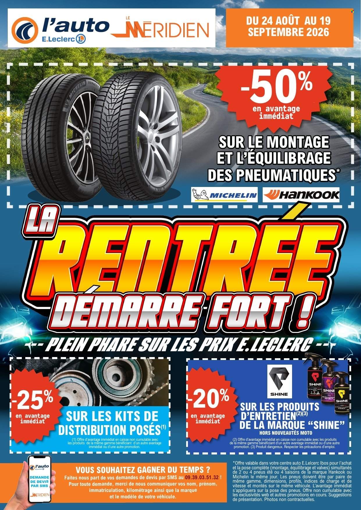 Catalogue E.Leclerc - 24.08.2026 - 19.09.2026. Page 1