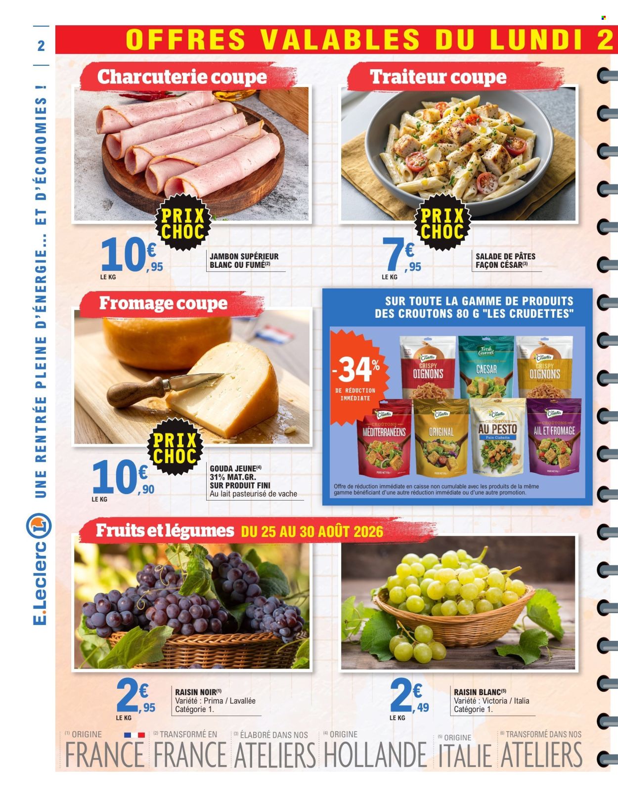 Catalogue E.Leclerc - 24.08.2026 - 30.08.2026. Page 2