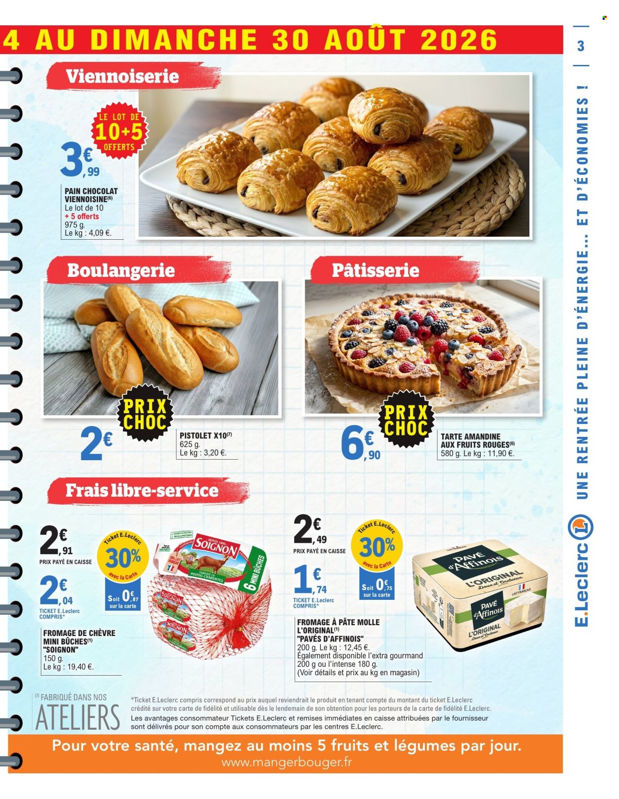 Catalogue E.Leclerc - 24.08.2026 - 30.08.2026. Page 3