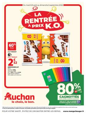 Auchan - Rentrée scolaire hypers