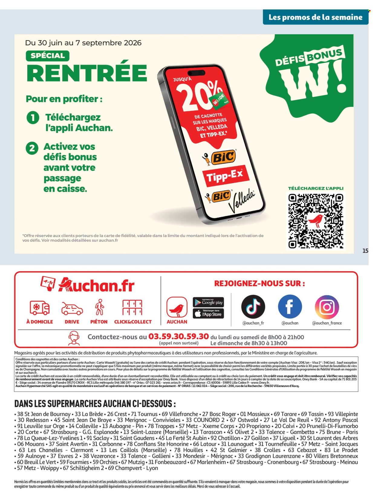 Catalogue Auchan - 25.08.2026 - 05.09.2026. Page 15