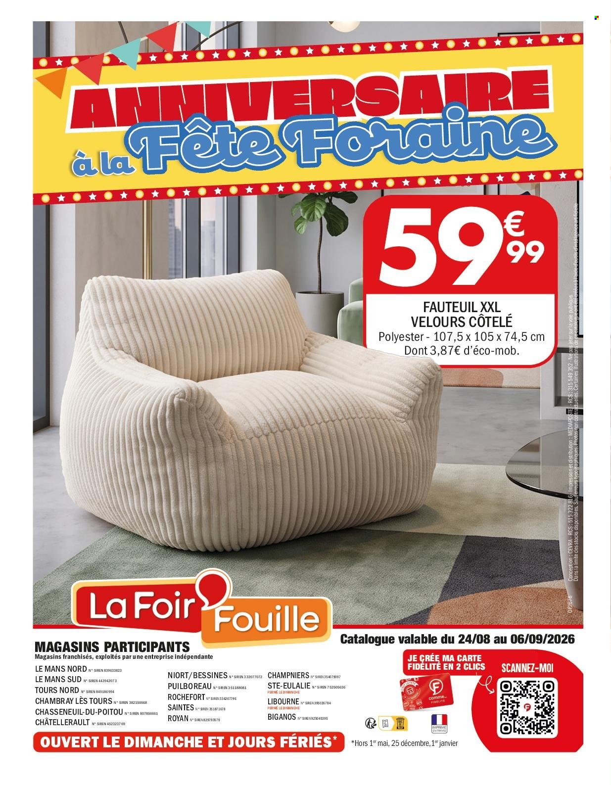 Catalogue La Foir'Fouille - 24.08.2026 - 06.09.2026. Page 24