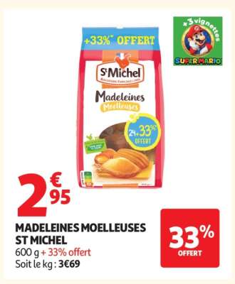 Madeleines Moelleuses St Michel