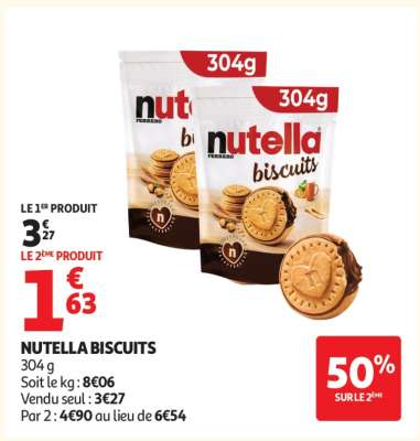 NUTELLA BISCUITS