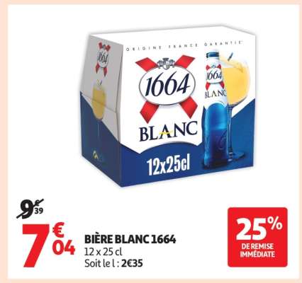 BIÈRE BLANC 1664