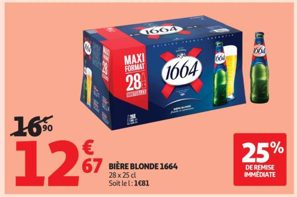 Bière Blonde 1664