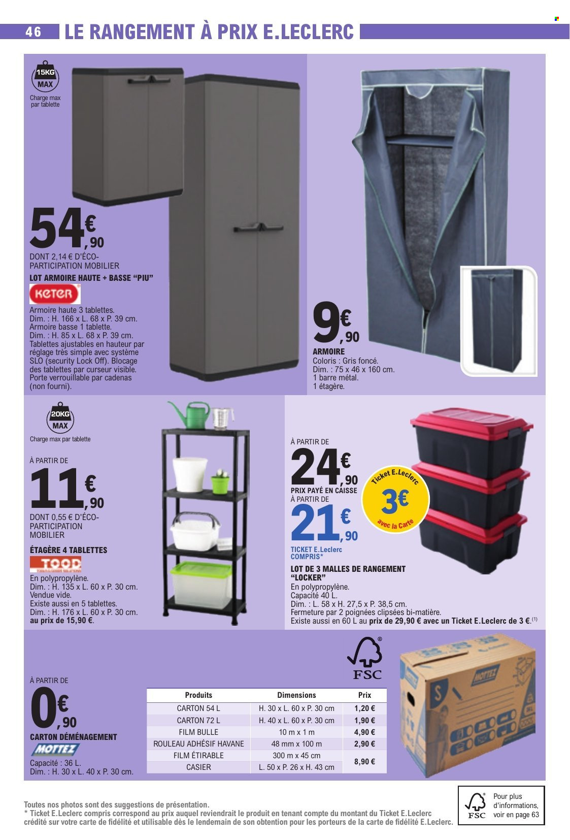 Catalogue E.Leclerc - 25.08.2026 - 05.09.2026. Page 46