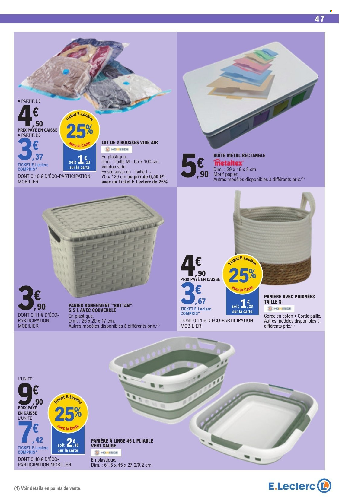 Catalogue E.Leclerc - 25.08.2026 - 05.09.2026. Page 47