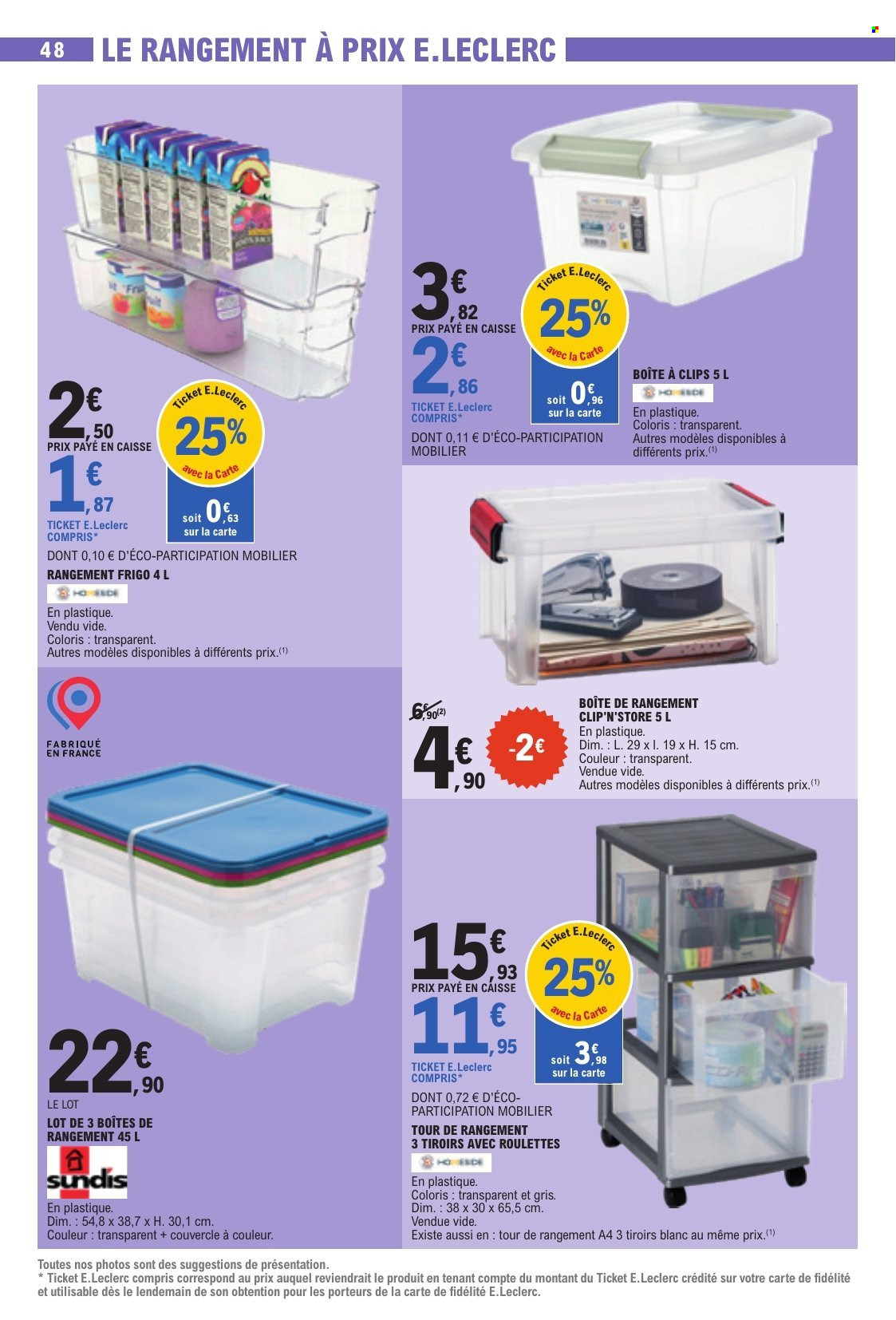 Catalogue E.Leclerc - 25.08.2026 - 05.09.2026. Page 48