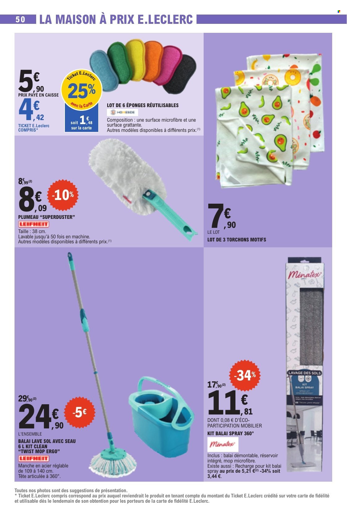 Catalogue E.Leclerc - 25.08.2026 - 05.09.2026. Page 50