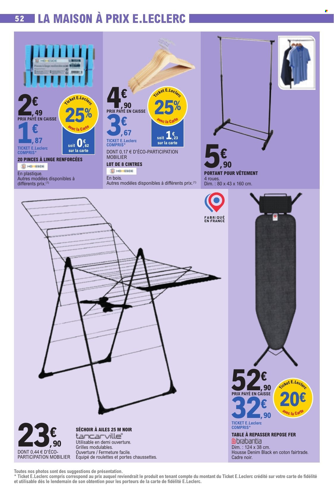 Catalogue E.Leclerc - 25.08.2026 - 05.09.2026. Page 52