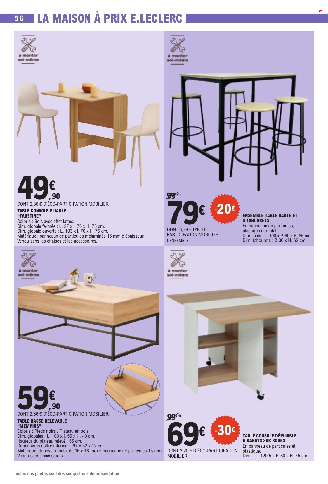 Catalogue E.Leclerc - 25.08.2026 - 05.09.2026. Page 56