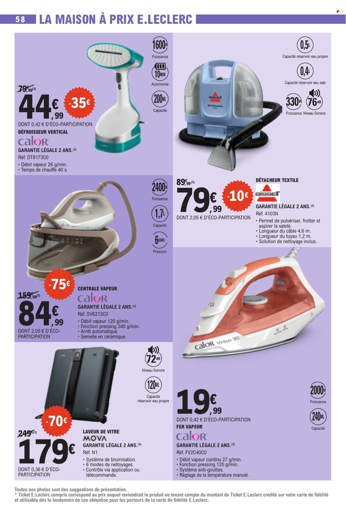 Catalogue E.Leclerc - 25.08.2026 - 05.09.2026. Page 58