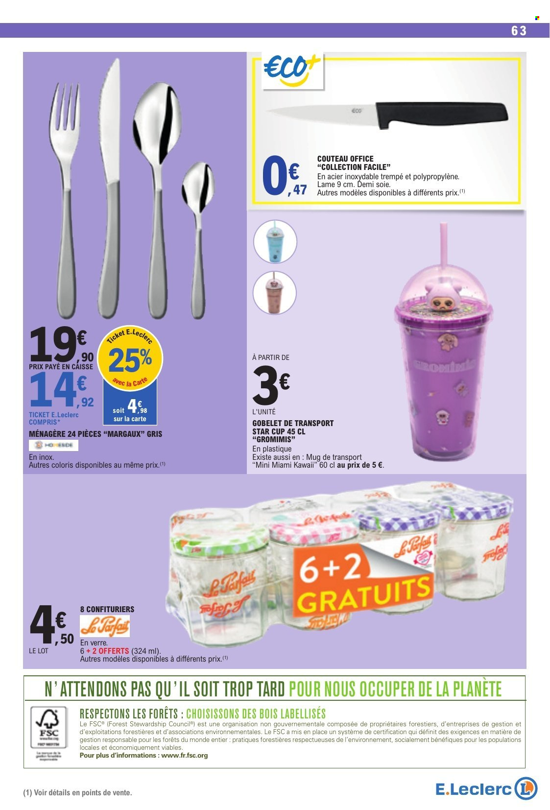 Catalogue E.Leclerc - 25.08.2026 - 05.09.2026. Page 63