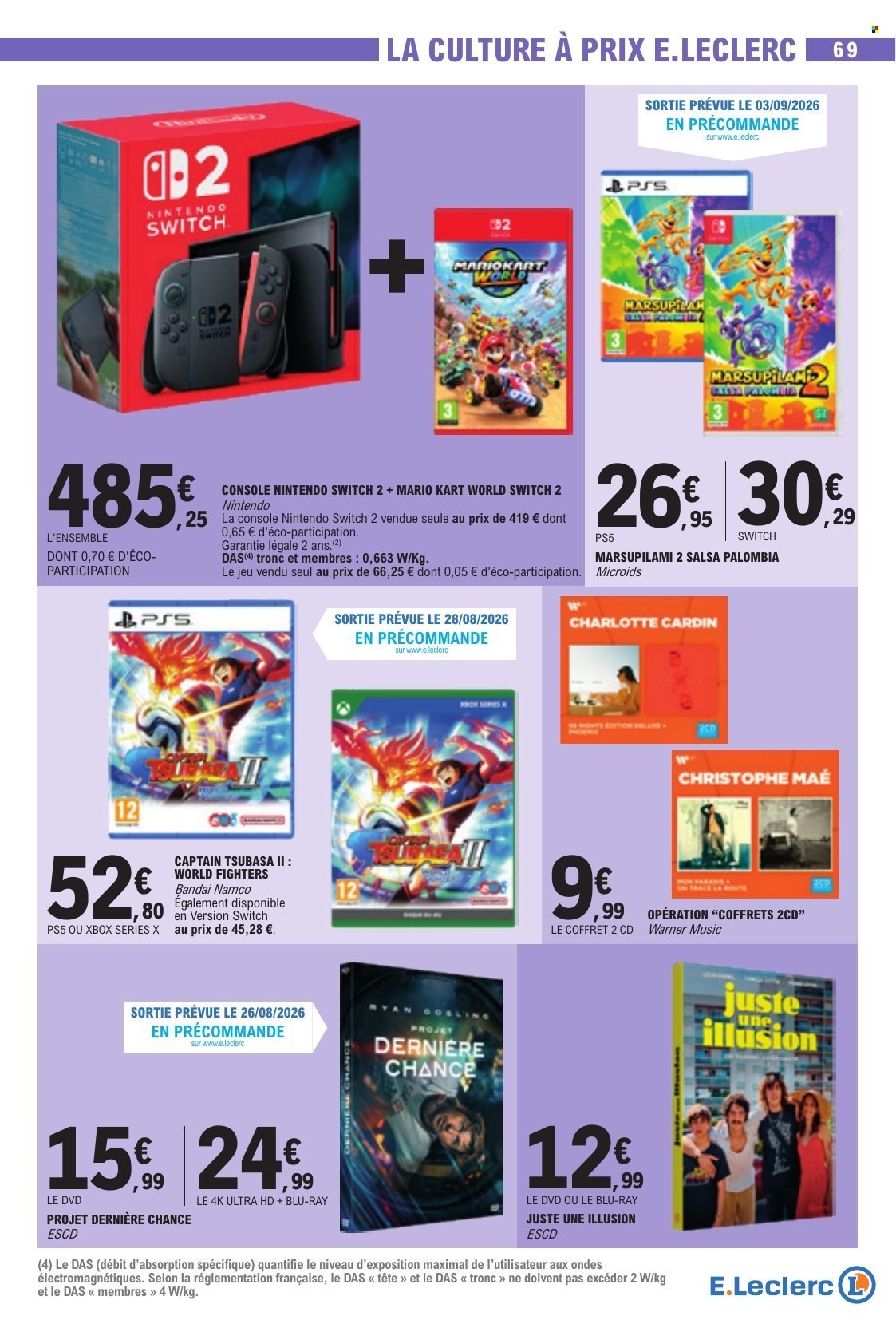 Catalogue E.Leclerc - 25.08.2026 - 05.09.2026. Page 69