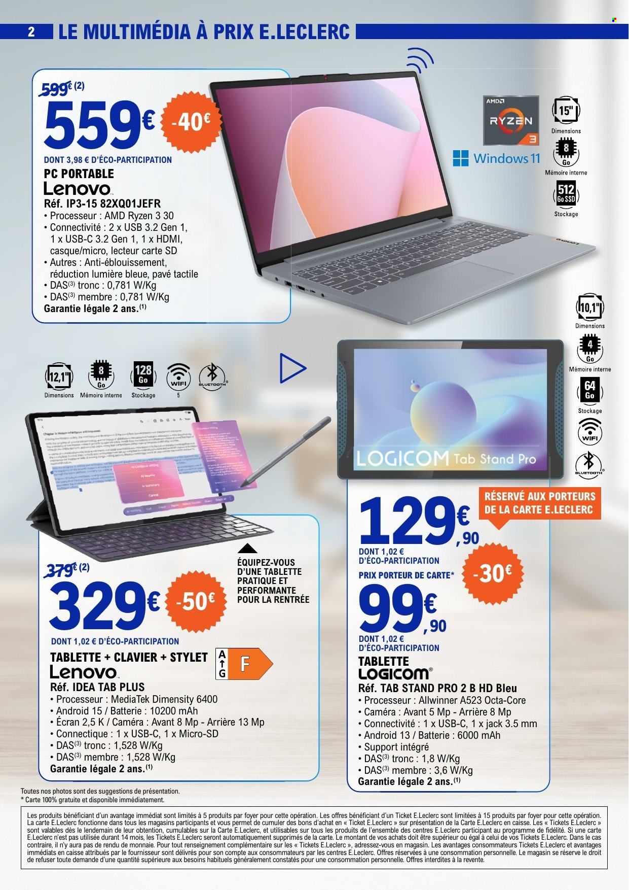 Catalogue E.Leclerc - 25.08.2026 - 05.09.2026. Page 2