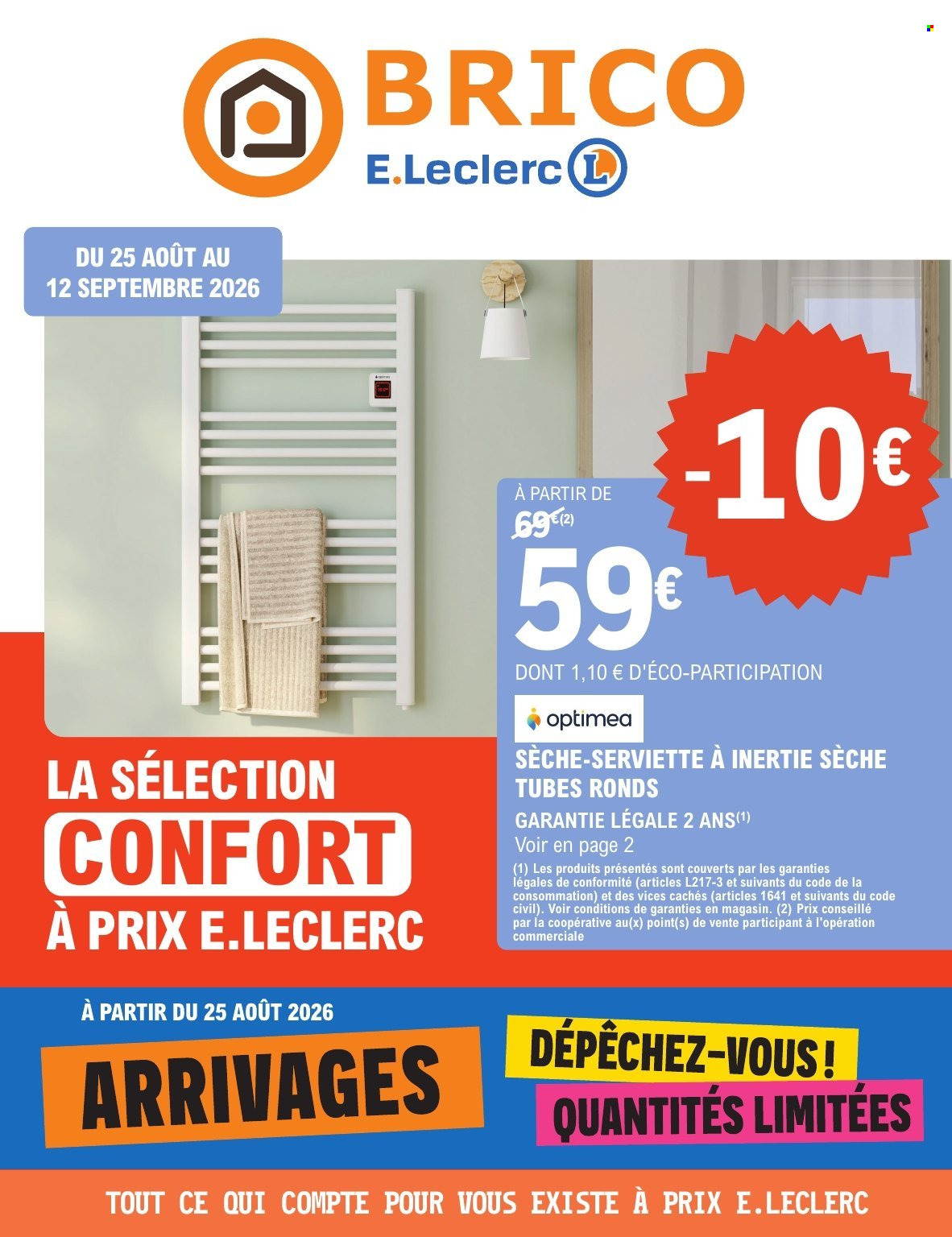 Catalogue E.Leclerc - 25.08.2026 - 12.09.2026. Page 1
