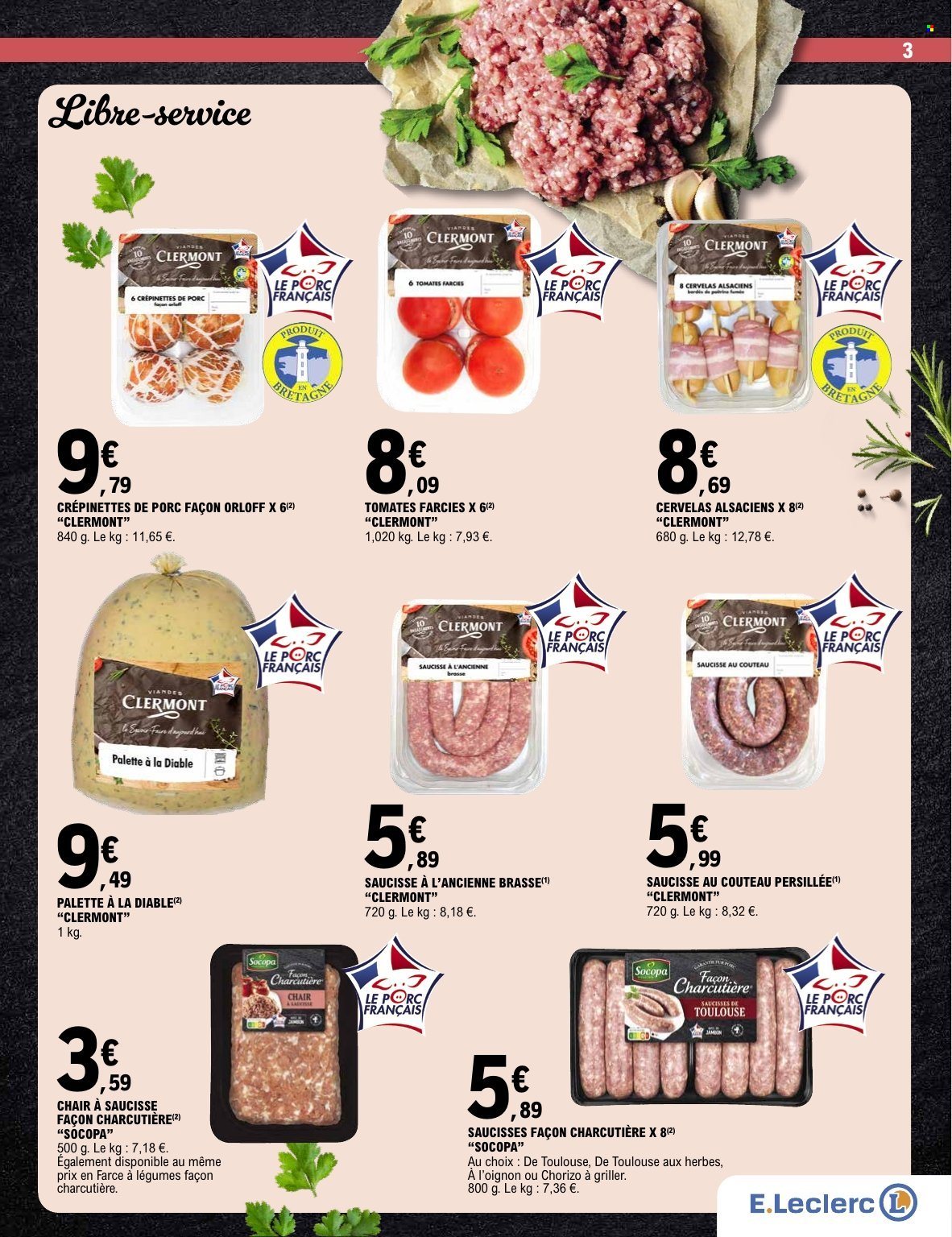 Catalogue E.Leclerc - 25.08.2026 - 06.09.2026. Page 3