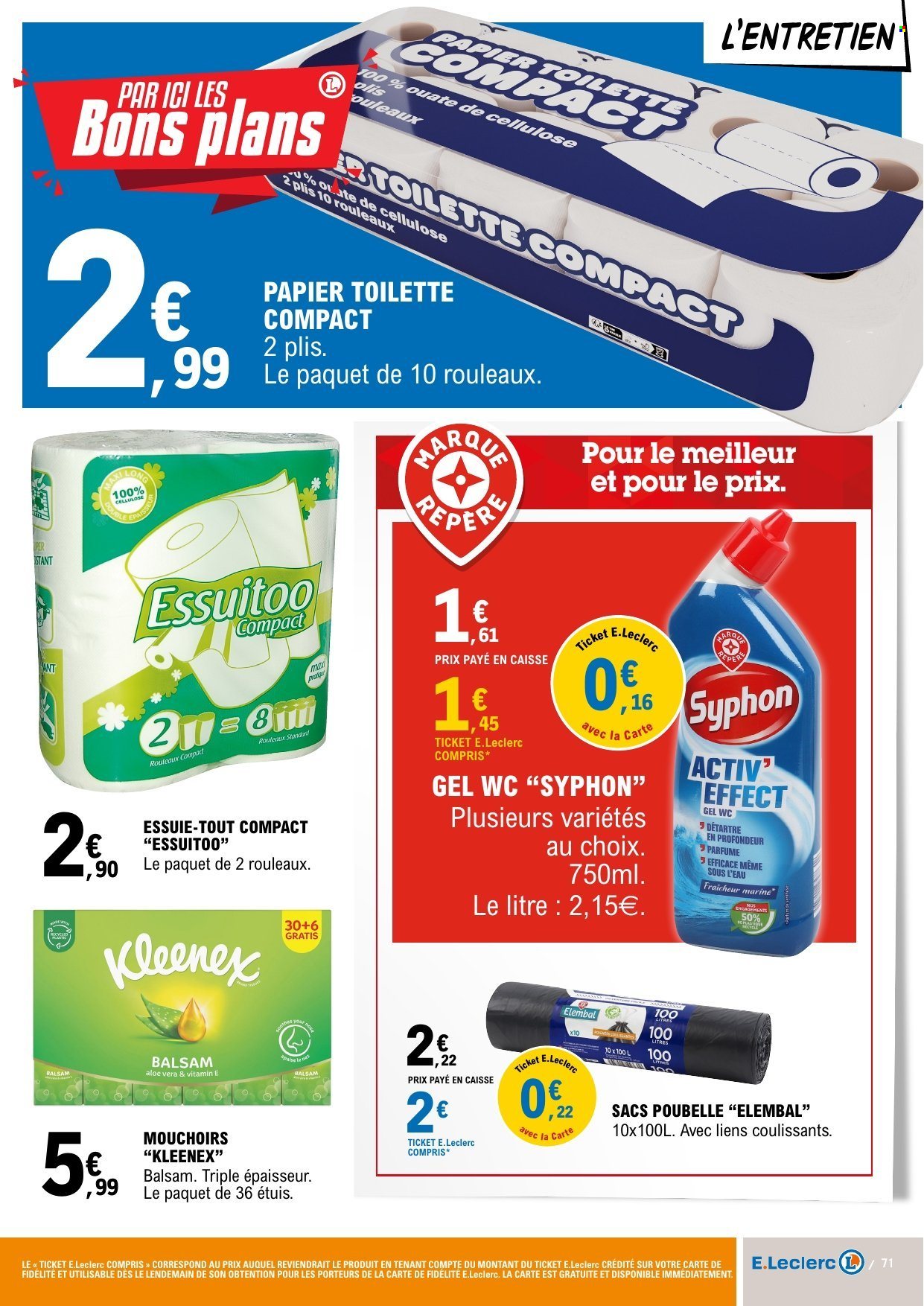 Catalogue E.Leclerc - 25.08.2026 - 06.09.2026. Page 71