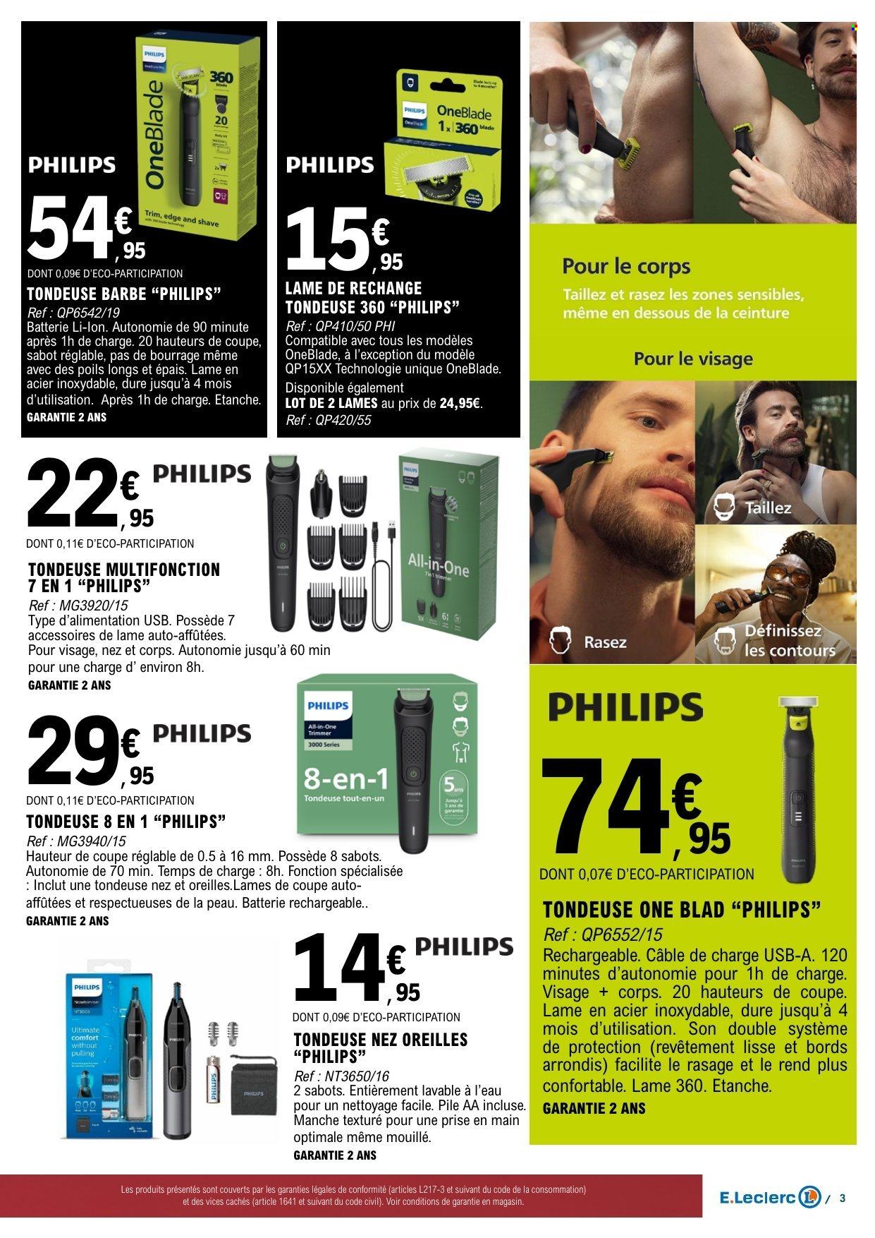 Catalogue E.Leclerc - 25.08.2026 - 06.09.2026. Page 3