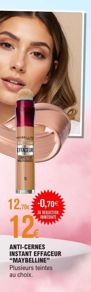 ANTI-CERNES INSTANT EFFACEUR "MAYBELLINE"