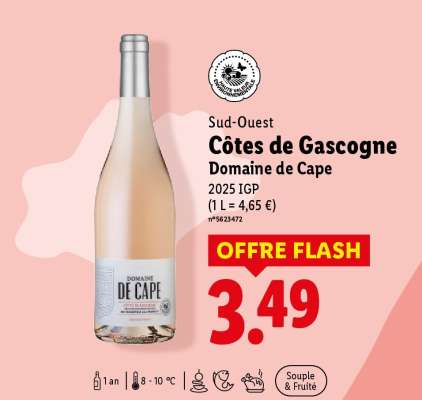 Côtes de Gascogne Domaine de Cape