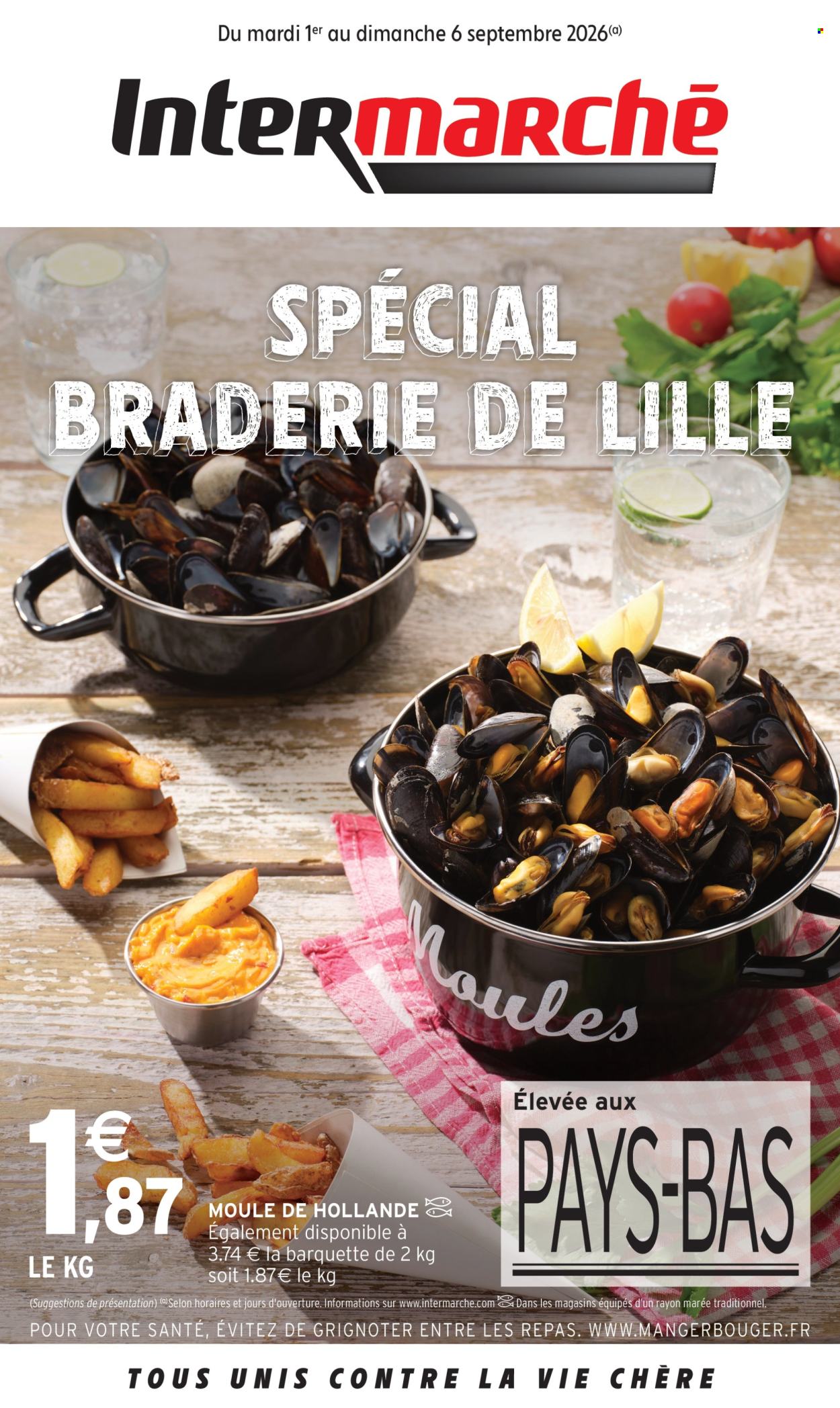 Catalogue Intermarché - 01.09.2026 - 06.09.2026. Page 1