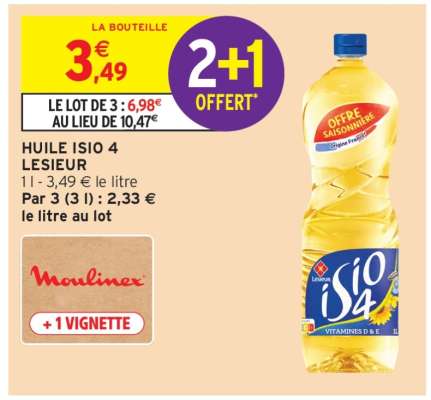 Huile Isio 4 Lesieur