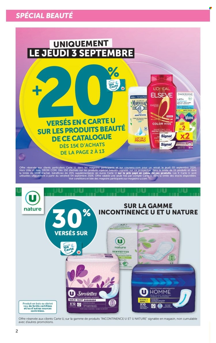 Catalogue SUPER U - 01.09.2026 - 13.09.2026. Page 2