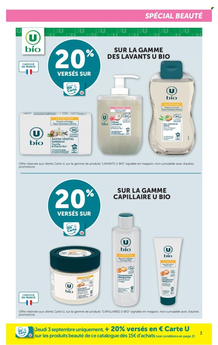 Catalogue SUPER U - 01.09.2026 - 13.09.2026. Page 3