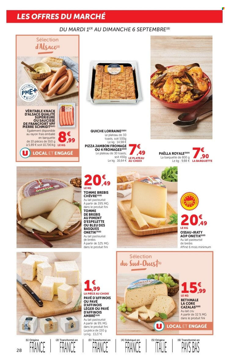 Catalogue SUPER U - 01.09.2026 - 13.09.2026. Page 28