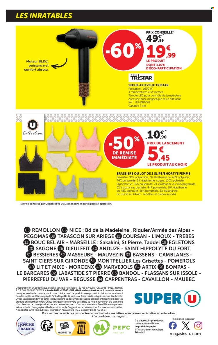 Catalogue SUPER U - 01.09.2026 - 13.09.2026. Page 32
