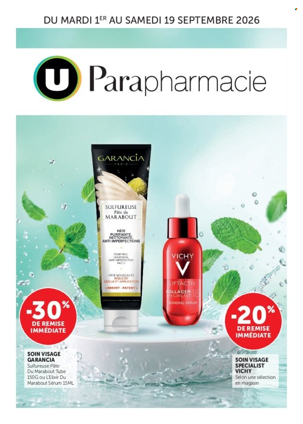 Catalogue Magasins U - 01.09.2026 - 19.09.2026. Page 1