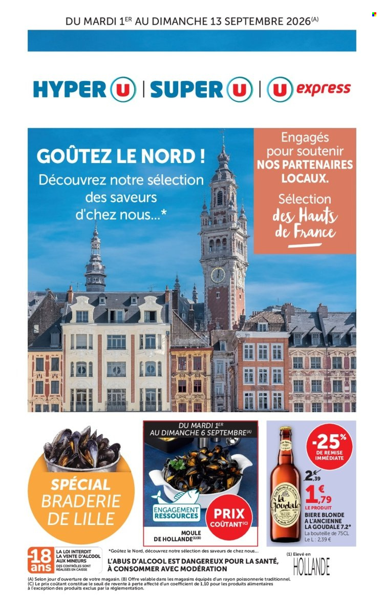 Catalogue Magasins U - 01.09.2026 - 13.09.2026. Page 1