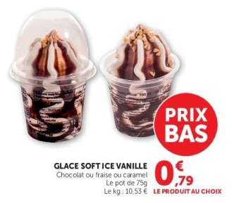 GLACE SOFT ICE VANILLE