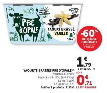 YAOURTS BRASSES PRE D'OPALE
