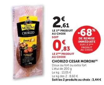 Chorizo César Moroni