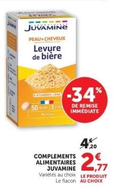 Compléments alimentaires Juvamine