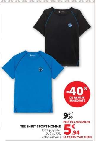 TEE-SHIRT SPORT HOMME