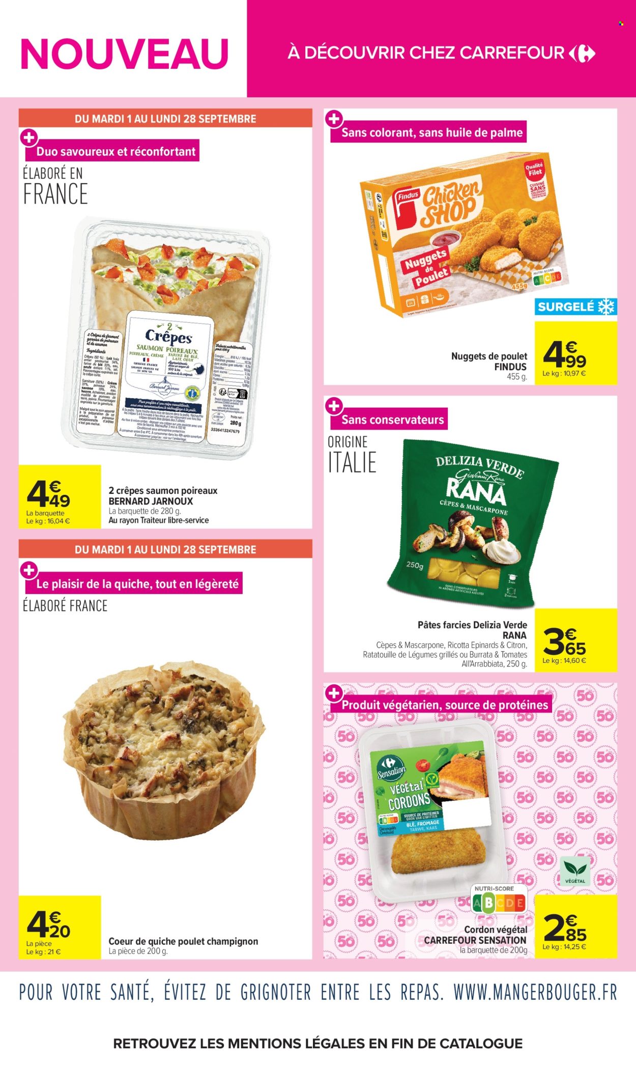 Catalogue Carrefour Hypermarchés - 01.09.2026 - 28.09.2026. Page 2