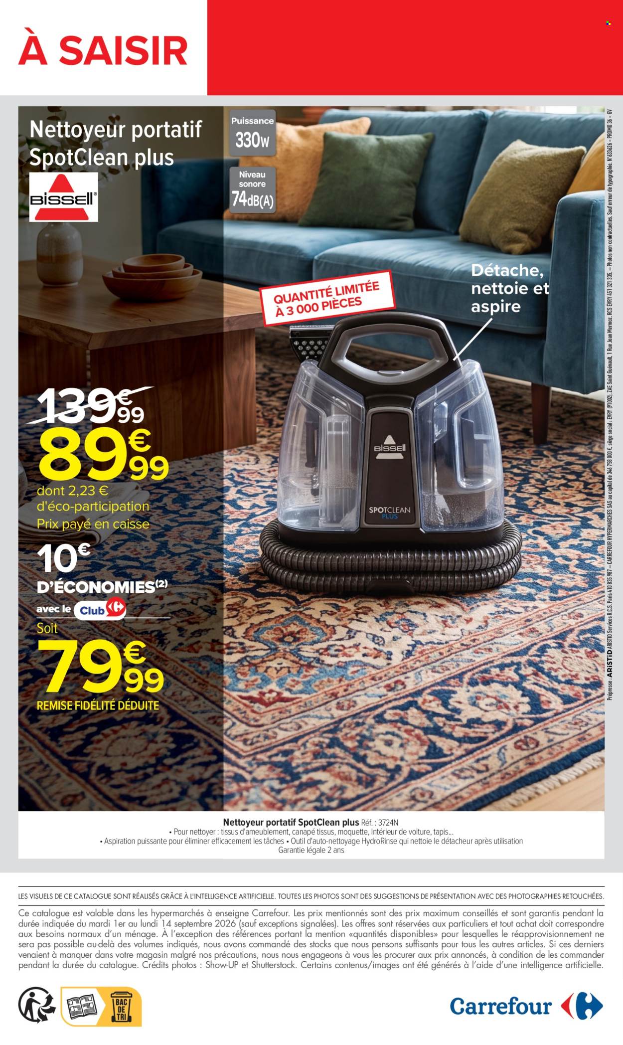Catalogue Carrefour Hypermarchés - 01.09.2026 - 14.09.2026. Page 2