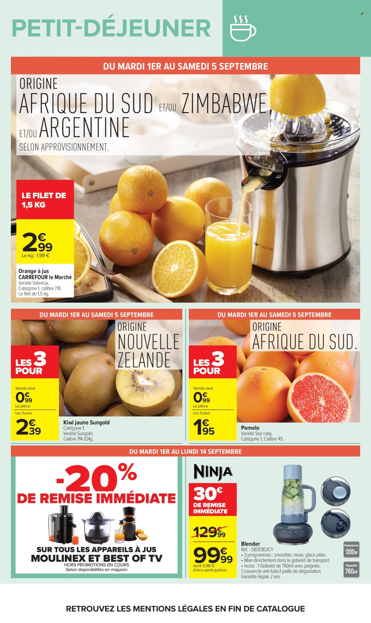 Catalogue Carrefour Hypermarchés - 01.09.2026 - 14.09.2026. Page 21