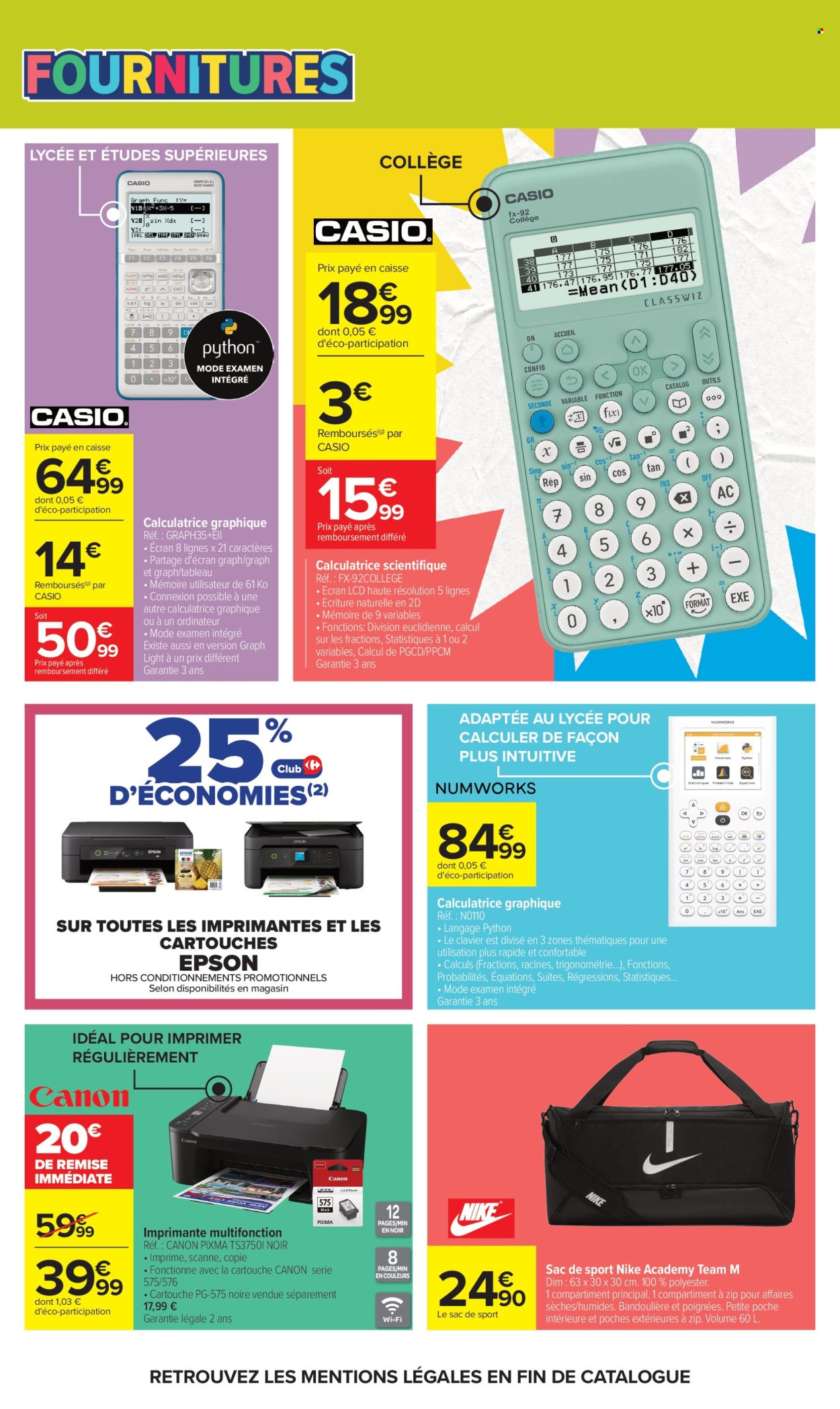 Catalogue Carrefour Hypermarchés - 01.09.2026 - 14.09.2026. Page 89